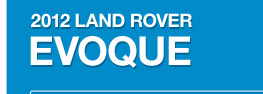 2012 Landrover Evoque