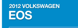 2012 VW EOS
