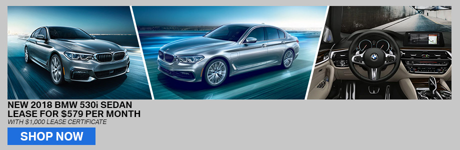 New 2018 BMW 530i Sedan