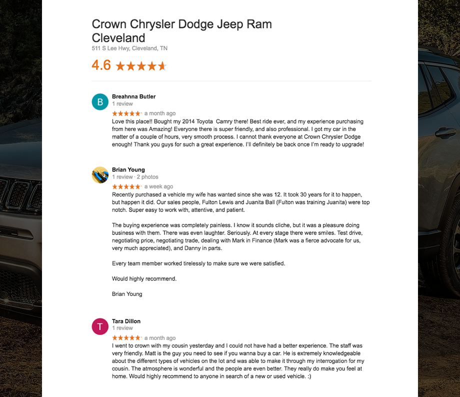 Google Reviews Snippet