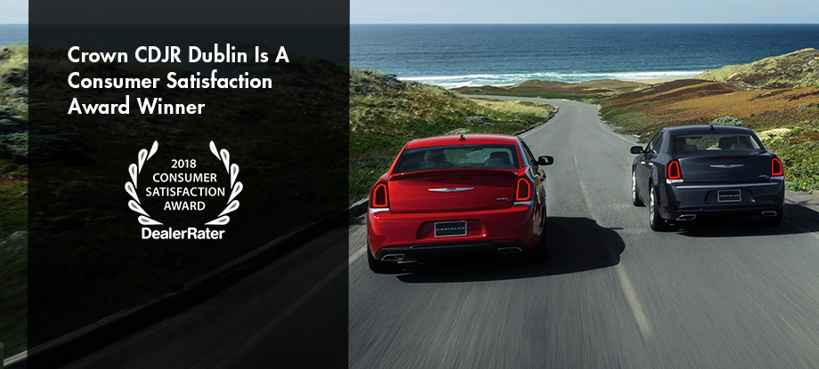 Crown Chrysler Dodge Jeep Ram - Consumer Satisfaction Award Winner