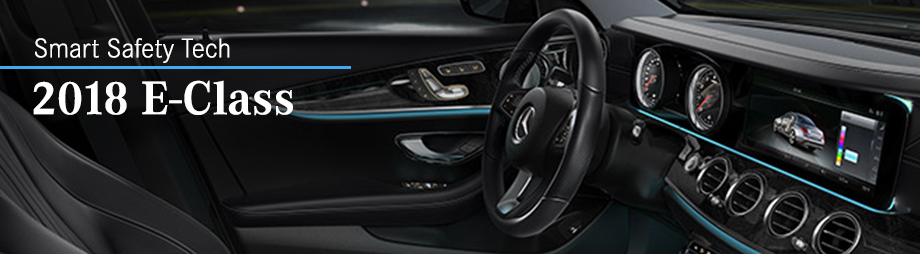 Safety features and interior of the 2018 E-Class - available at Capital Eurocars in Tallahassee near Panama City