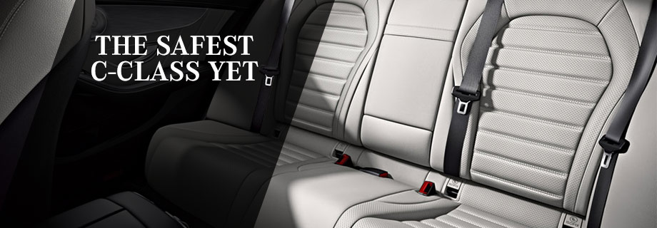 Safety features and interior of the 2018 C-Class - available at Capital Eurocars near Panama City and Marianna