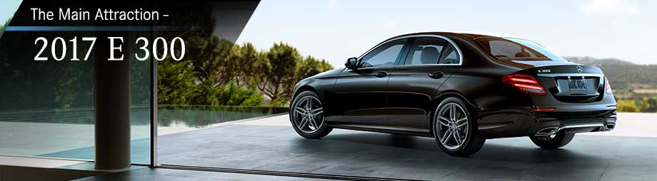 Exterior of the 2017 E 300 at Capital Eurocars near Panama City