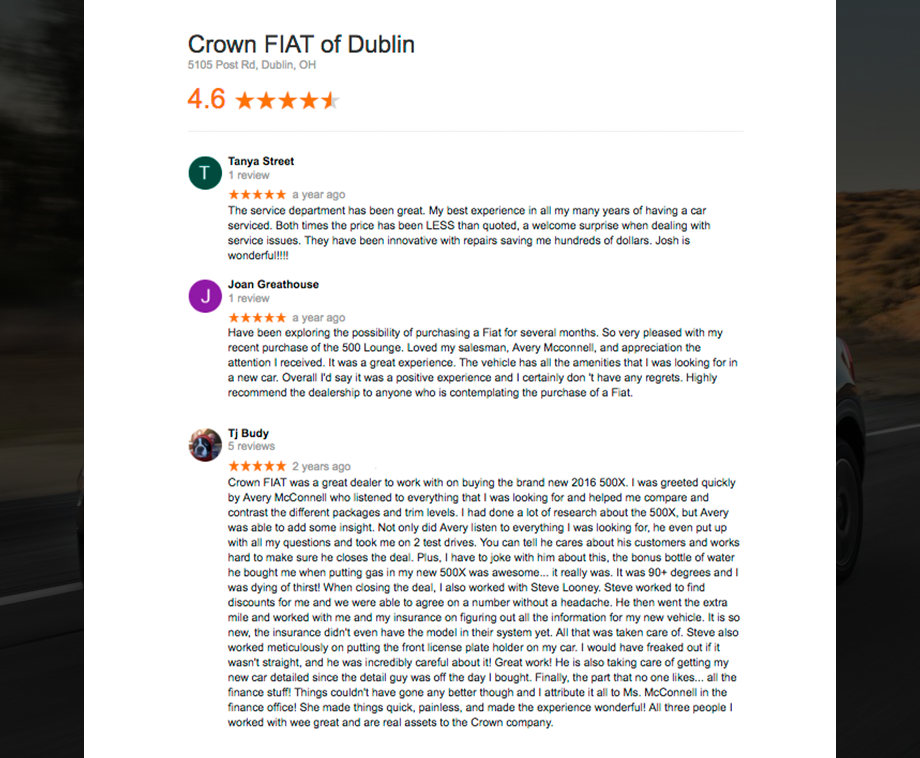 Google Reviews Snippet
