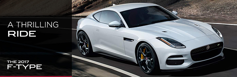 Exterior of the 2017 F-TYPE at Crown Jaguar in St. Petersburg