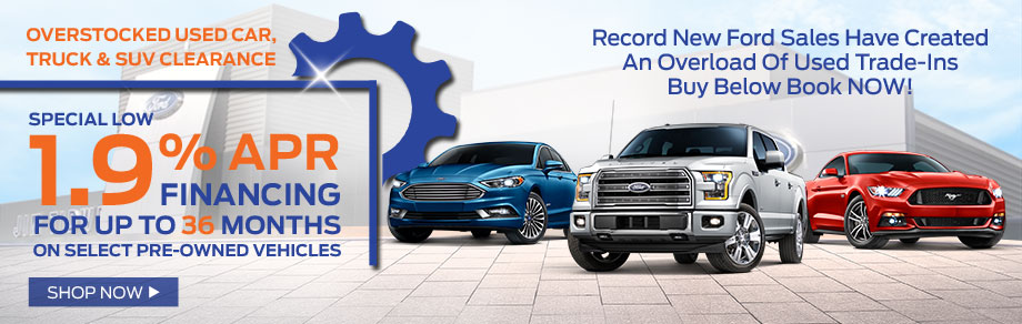 Overstocked Used Car, Truck & SUV Clearance