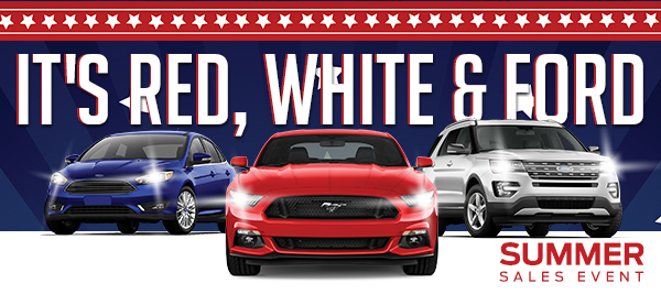 It's Red White & Ford!