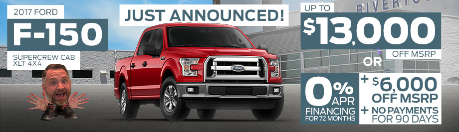 New 2017 Frod F-150
