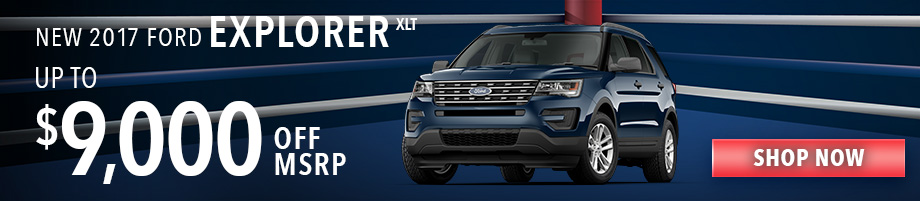 New 2017 Ford Explorer