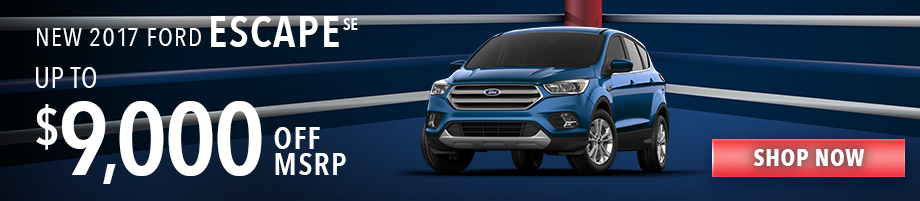 New 2017 Ford Escape