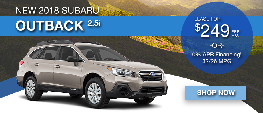 New 2018 Subaru Outback 2.5i***