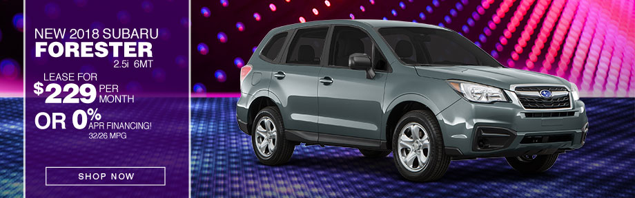 New 2018 Subaru Forester 2.5i 6MT
