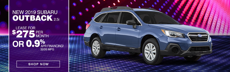 New 2019 Subaru Outback 2.5i