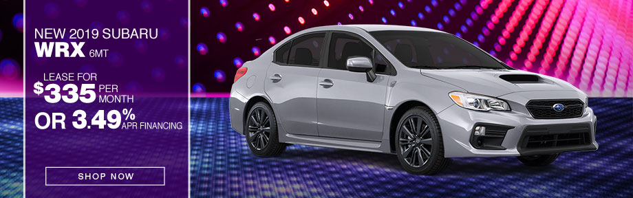 New 2019 Subaru WRX 6MT