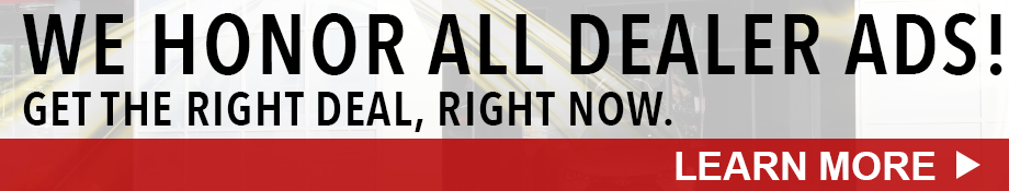 We Honor All Dealer Ads