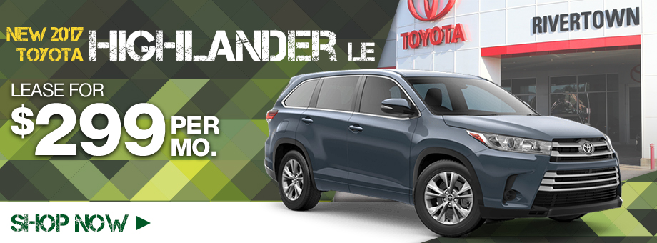 New 2017 Toyota Highlander