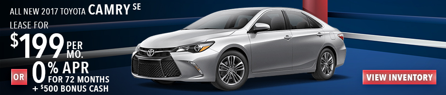New 2017 Toyota Camry