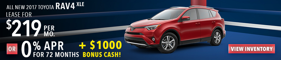 New 2017 Toyota RAV4