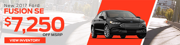 New 2017 Ford Fusion SE