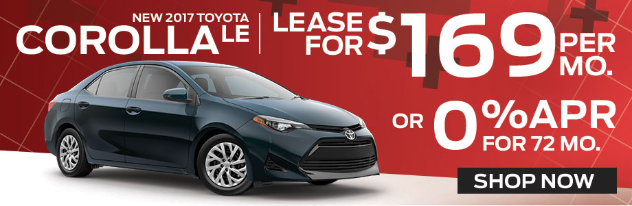 New 2017 Toyota Corolla LE