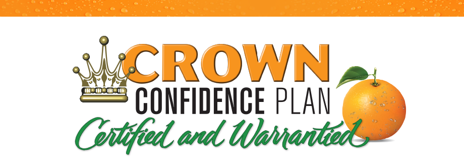 Crown Confidence Plan Certified and Warrantied