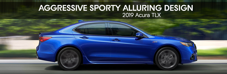 Exterior of the 2019 Acura TLX at Crown Acura in Clearwater near St. Petersburg, Palm Harbor, Tampa, FL