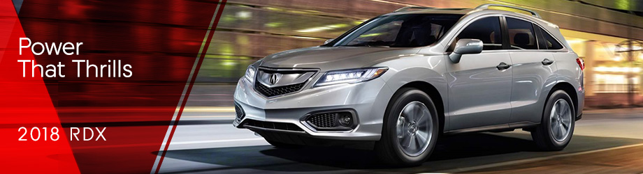 Exterior of the RDX at Crown Acura near St. Petersburg