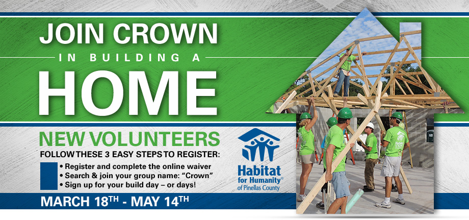 Crown And Habitat For Humanity