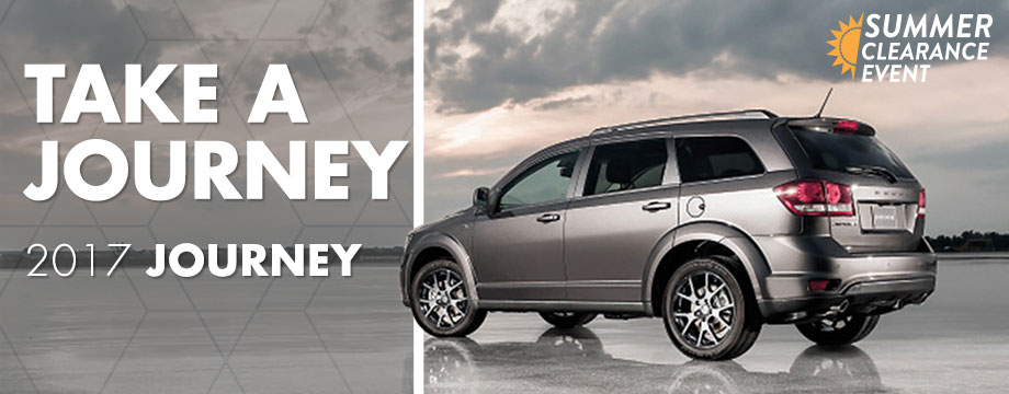 The 2017 Journey is available at Crown Chrysler Dodge Jeep RAM of Cleveland near Dayton