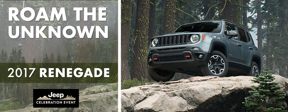 The 2017 Renegade is available at Crown CDJR of Cleveland near Athens