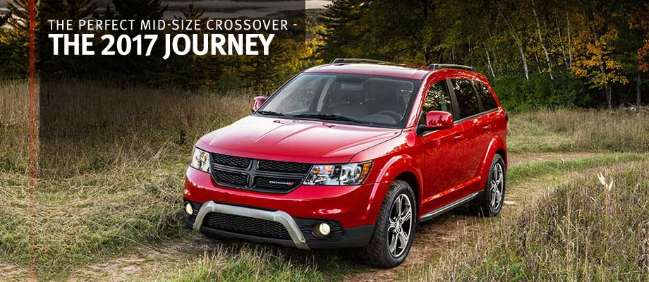 The 2017 Journey is available at Crown CDJR of Chattanooga near Dalton