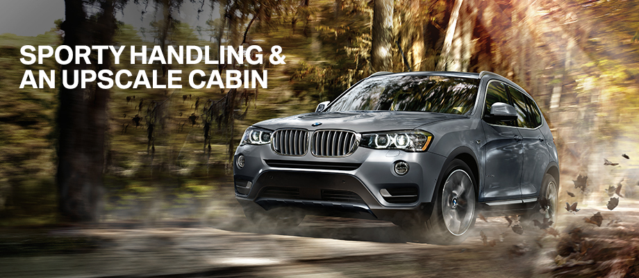 The 2017 X3 is available at Capital BMW near Panama City, FL
