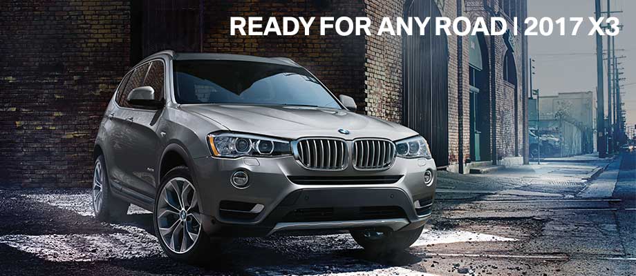 The 2017 X3 is available at Capital BMW in Tallahassee 