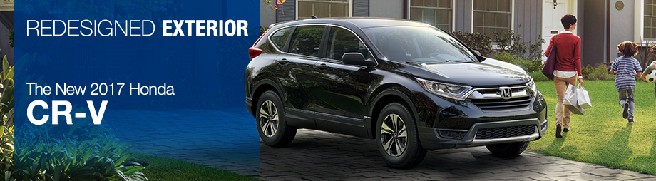 Exterior of the 2017 CR-V available at Crown Honda near Clearwater