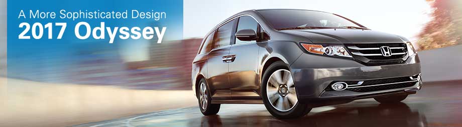 Exterior of the Odyssey at Crown Honda near Palm Harbor