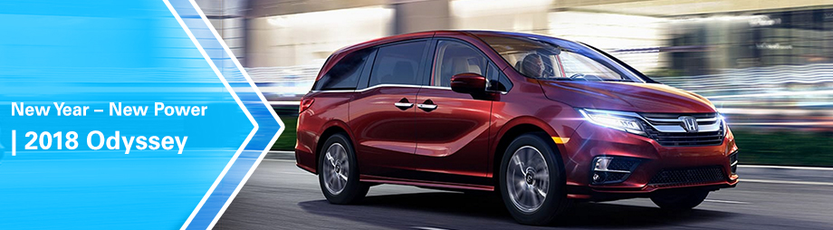 Exterior of the Odyssey at Crown Honda near Clearwater