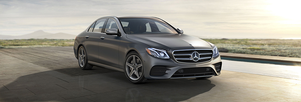 Safety features and exterior of the 2018 Mercedes-Benz E-Class at Crown Eurocars of Dublin in Dublin, OH