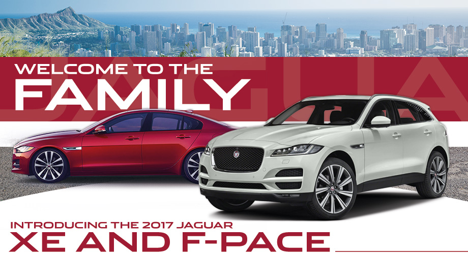 Introducing The 2017 Jaguar XE and F-PACE