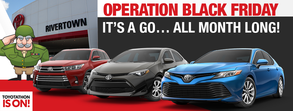 Operation Black Friday It's A Go...All Month Long!
