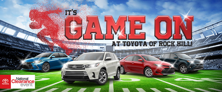 It's Game On At Toyota of Rock Hill!