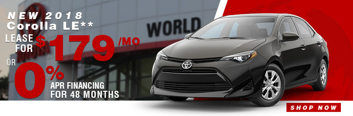 New 2018 Toyota Corolla LE