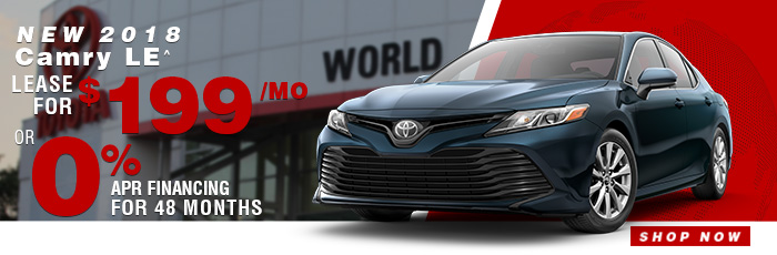 New 2018 Toyota Camry LE