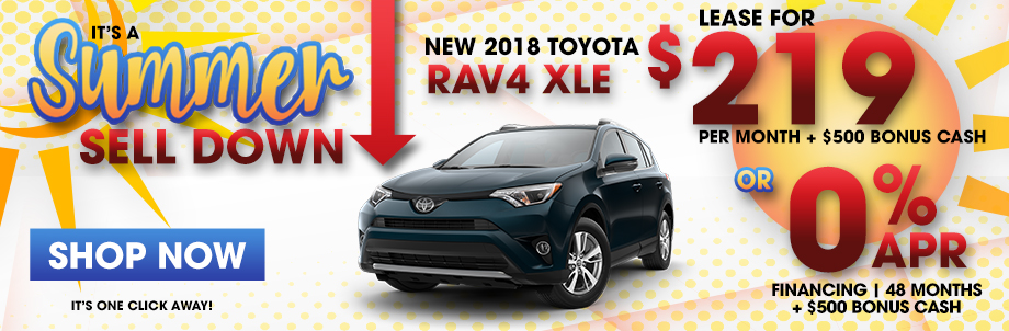 New 2018 Toyota Rav4 XLE