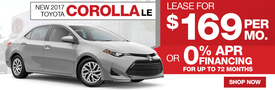 New 2017 Toyota Corolla LE