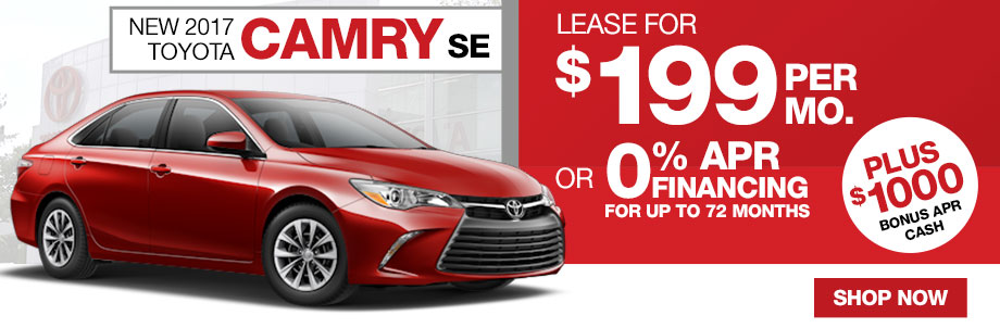 New 2017 Toyota Camry SE