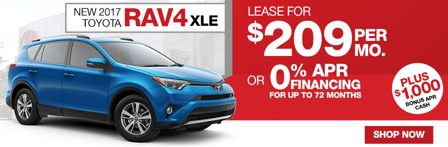 New 2017 Toyota RAV4 XLE