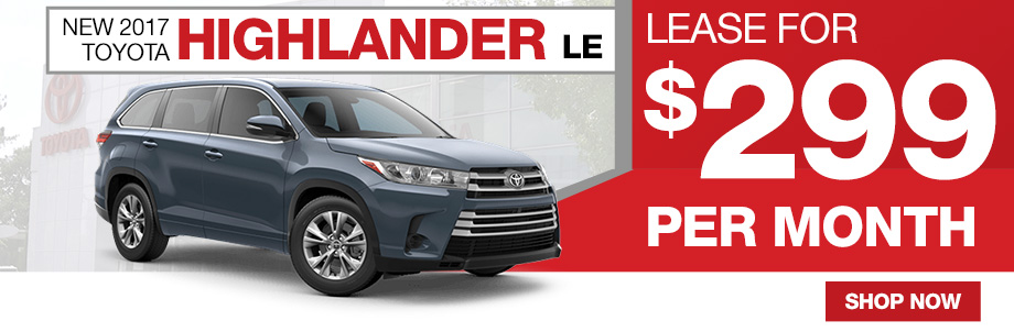 New 2017 Toyota Highlander LE