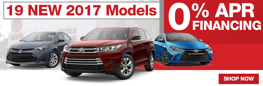 13 New 2017 Models